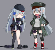 コアが入れ替わったHK416とG11