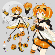 ハロウィン かぼちゃパンツ オリジナル Pixiv年鑑 B