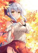 君と紅葉と