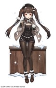 Soulworker winter costume illust