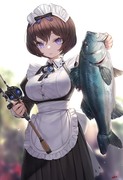 メイドと魚