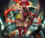 异度神剑2: 焰 Pyra pinup