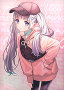 Twin tails hoodie