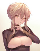 【FGO】下乳胸開きタートルネック