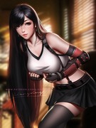 Tifa and 2b