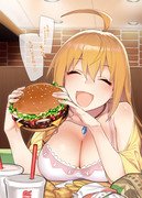 ペコリーヌとハンバーガー食べたい