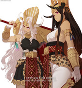 Fate GO design : Trung sisters