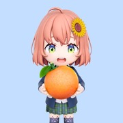 オレンジ食べちゃうよん！