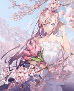 女の子 桜 ふつくしい Pixiv年鑑 B