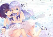 エアコミケ98新刊表紙　フユ&チノ