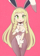 White bunny lillie