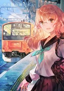 三鷹駅の初夏【中央線沿線少女コミックス①発売】