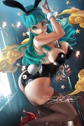 兔子装布尔玛 Bunny Bulma pinup