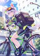 ケモ耳+Uber Eats