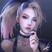 LoL KDA / The Baddest by Pin_ker