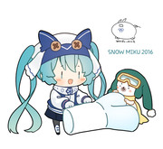 snow miku~~