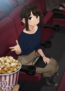 「ほら、早く座らないと映画はじまっちゃうよ」