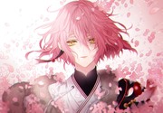 桜舞う