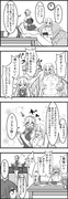 東方大体四コマ漫画