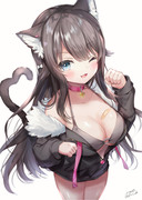 セクシー黒猫