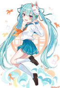 セーラー服 Miku🧡