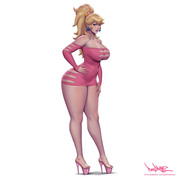 327 - Peach fanart