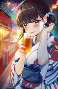 「ビール、おいしいね。」