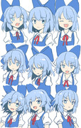 チルノ×9