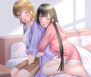 同棲幼馴染百合の日常