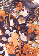 ハロウィン黒猫ちゃん🎃🐾