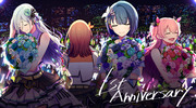 プロジェクトセカイ1周年記念イラスト