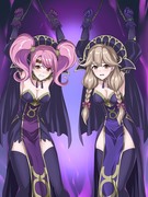 メイとエフィの魔女化洗脳