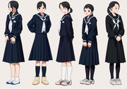 実在中学校制服×２３校