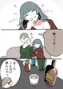 同居人に片思いしてる百合漫画❁22.5