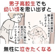 男子高校生でも幼い頃を思い出すと無性に泣きたくなる