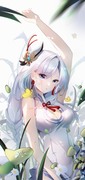 PuPu~画画花草丛中的申鹤~Ayan~