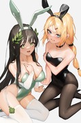 Nicky & Sua Bunny girl