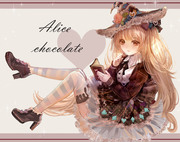 アリス×バレンタインチョコドレス(全身版)