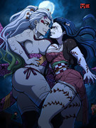 Daki vs Nezuko (Demon Slayer)