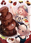 チョコフォンデュ