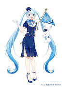 【仕事絵】#SNOW MIKU BUS☆2022