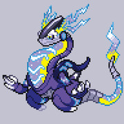 【ポケモンBW風ドット絵】ミライドン