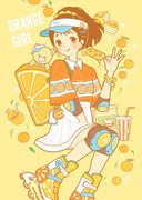 オレンジ女子🍊