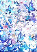 オッドアイ猫耳天使🦋💙❤️