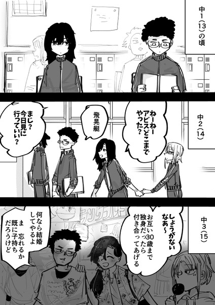 とある2人が収まる所に収まるまでの話