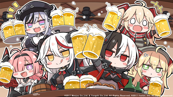 ビールで乾杯！