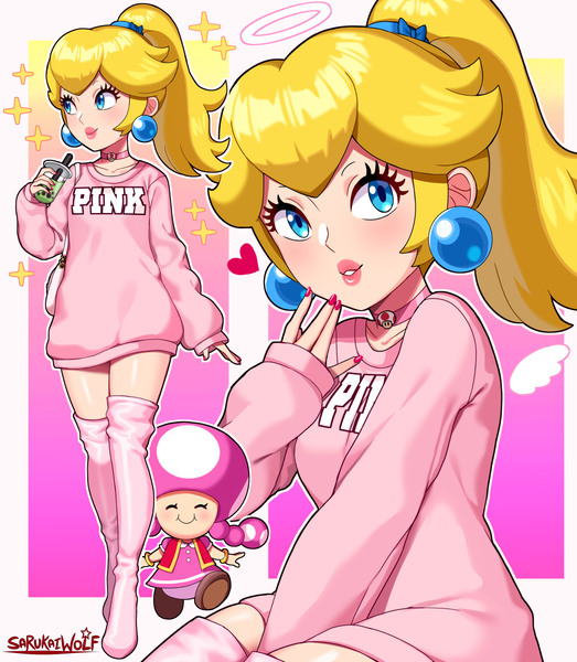 Cozy Casual Peach