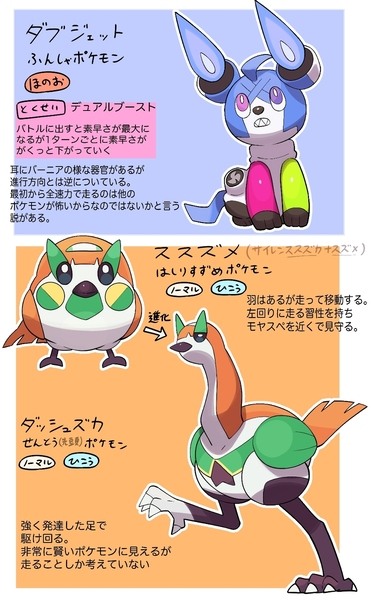 トレセン地方に生息するポケモンその３