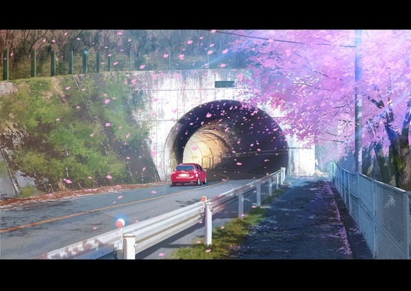 春のトンネル