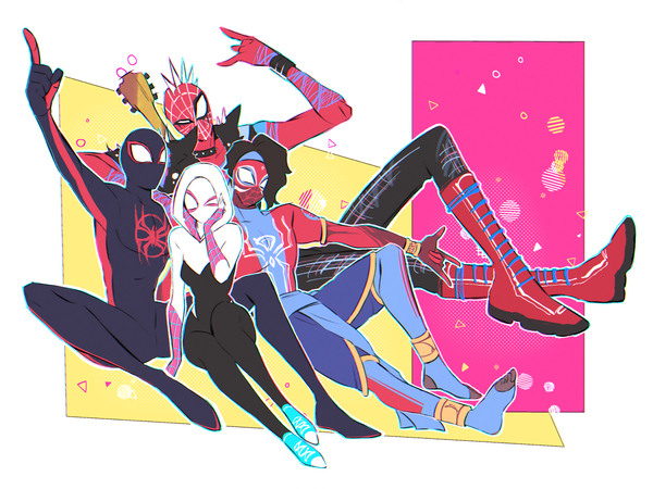 across the spiderverse